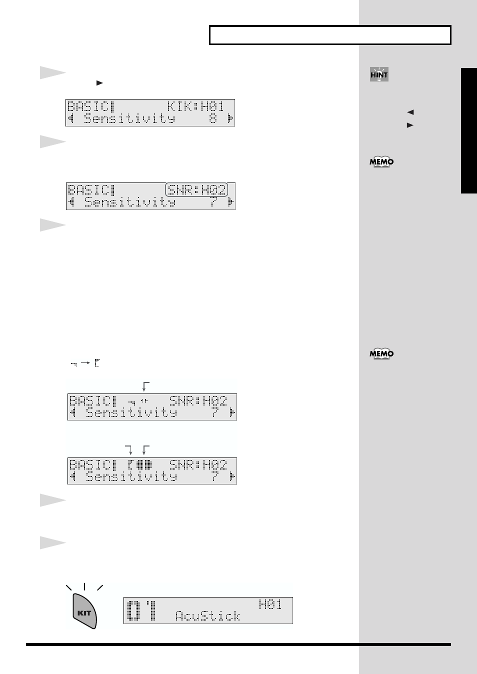 Roland TD-6 User Manual | Page 33 / 160