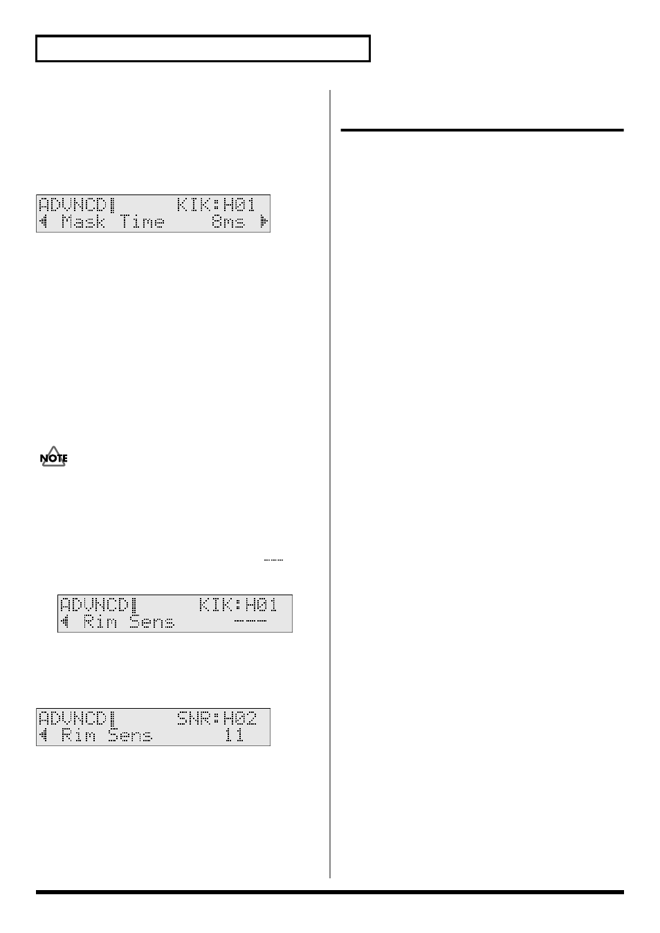 Using the td-6 with acoustic triggers | Roland TD-6 User Manual | Page 76 / 160