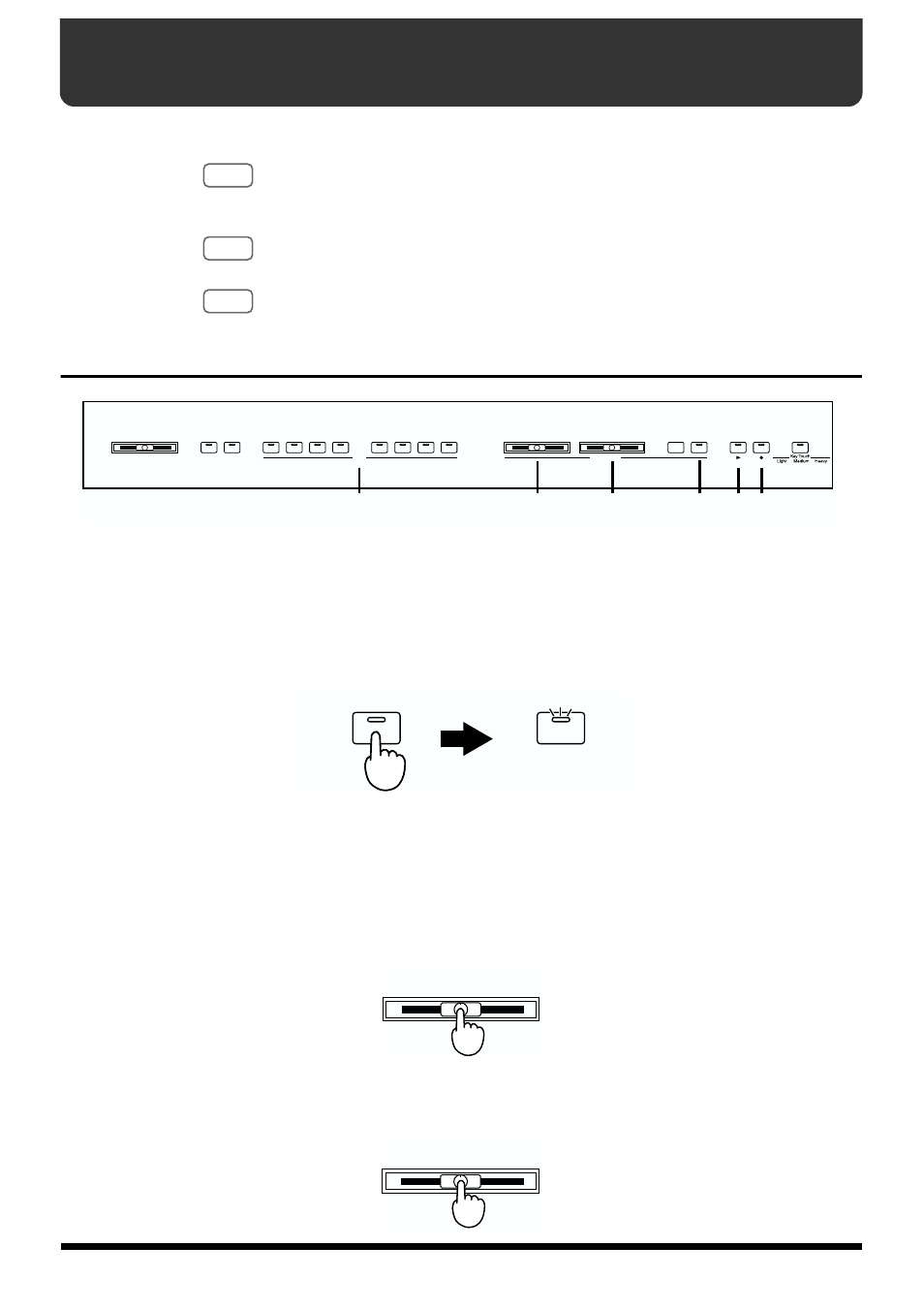 Try recording your performance, Recording, It also is used to start/stop recording (p. 22) | The metronome will sound, Press blinks alternately in red and green | Roland HP 237R User Manual | Page 22 / 44