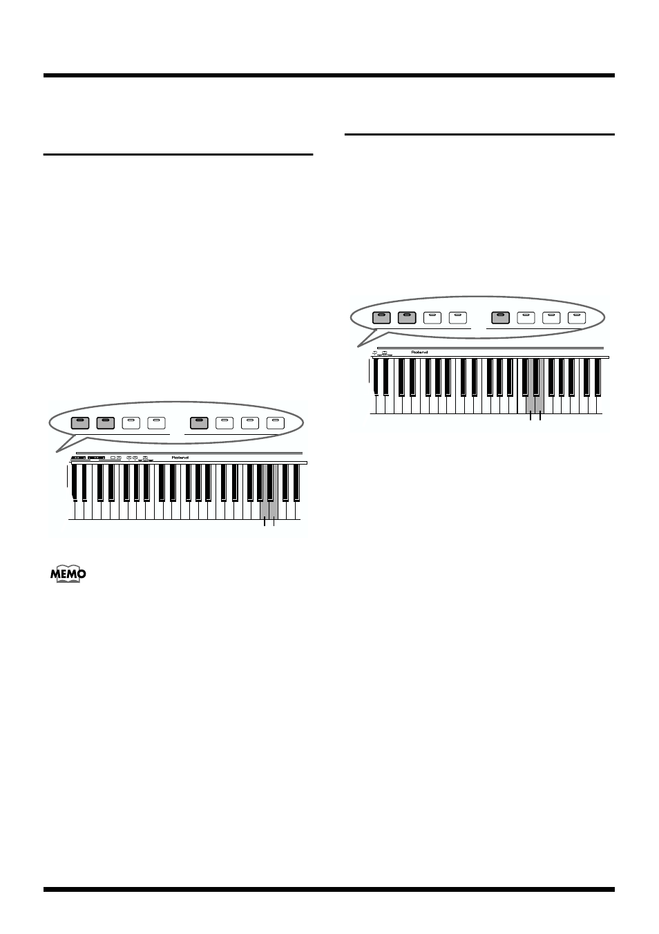 Transmitting performance data from midi out, Connecting to midi devices | Roland HP 237R User Manual | Page 35 / 44