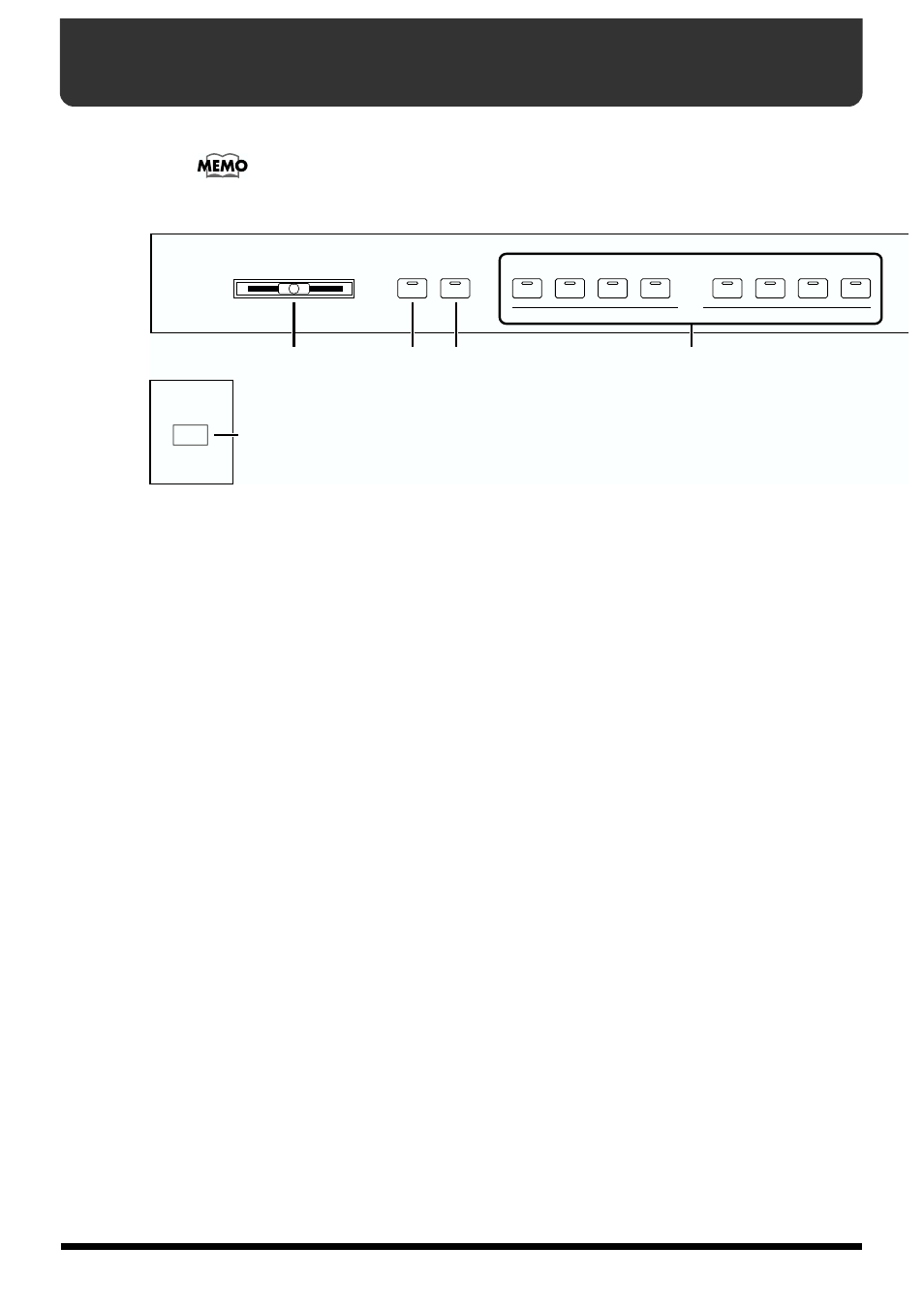 Button descriptions | Roland HP 237R User Manual | Page 8 / 44