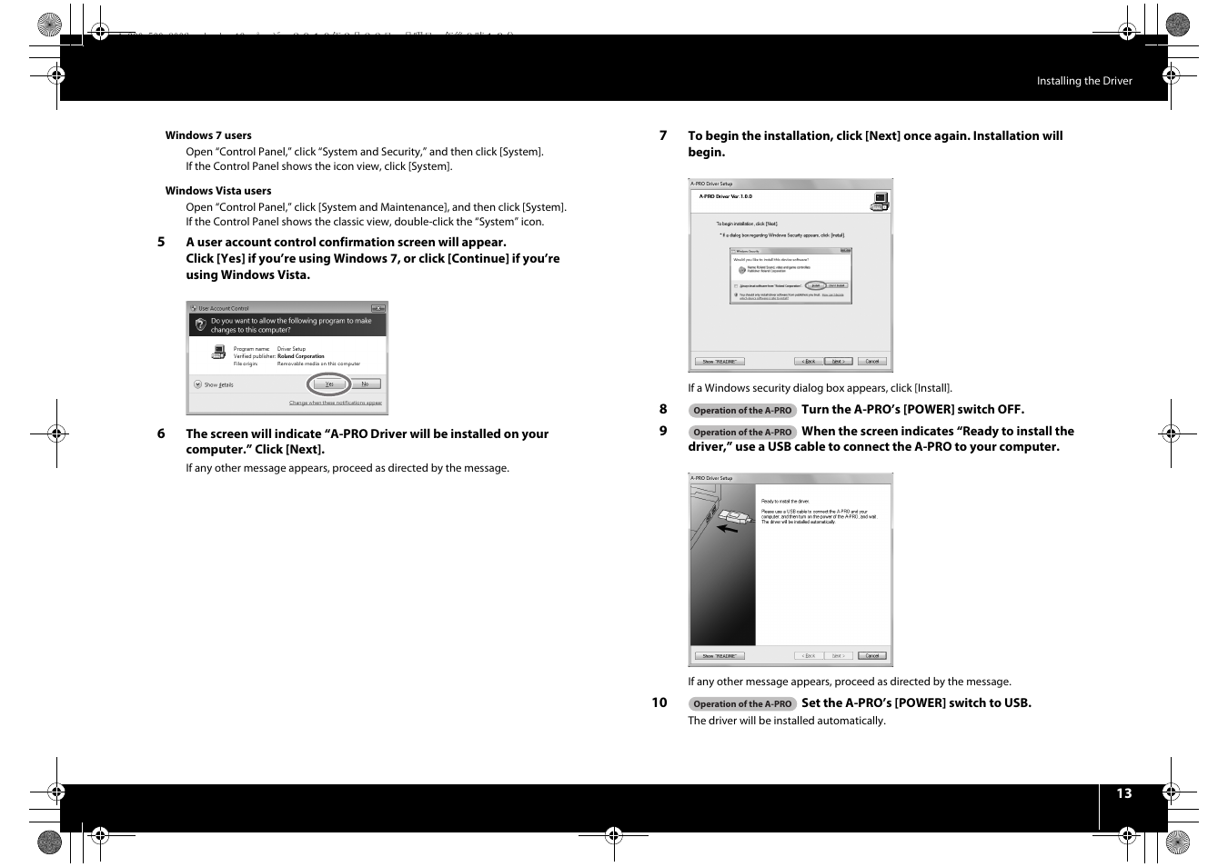 Roland cakewalk A-800PRO User Manual | Page 13 / 92