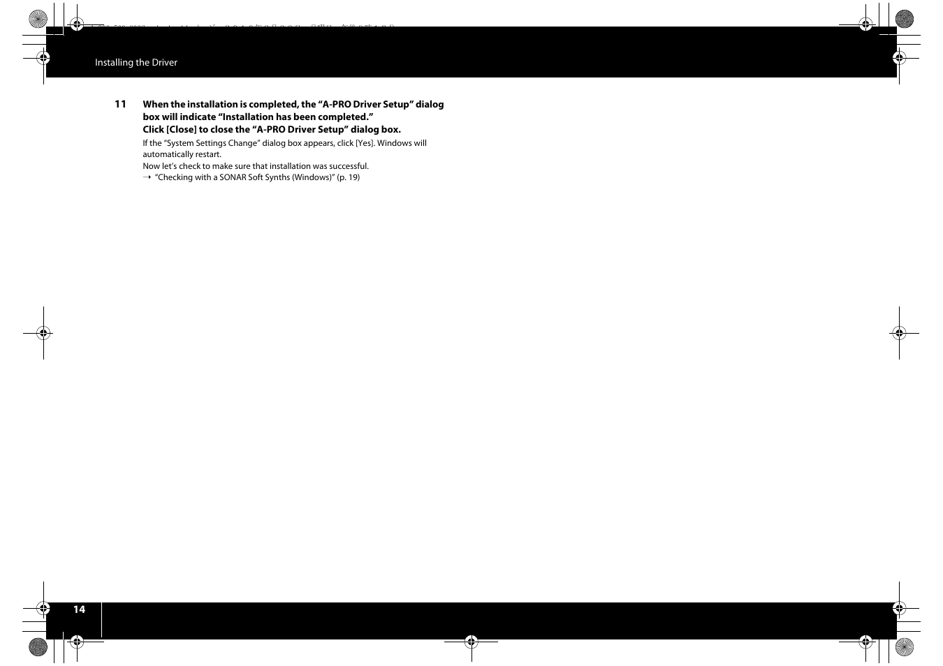 Roland cakewalk A-800PRO User Manual | Page 14 / 92