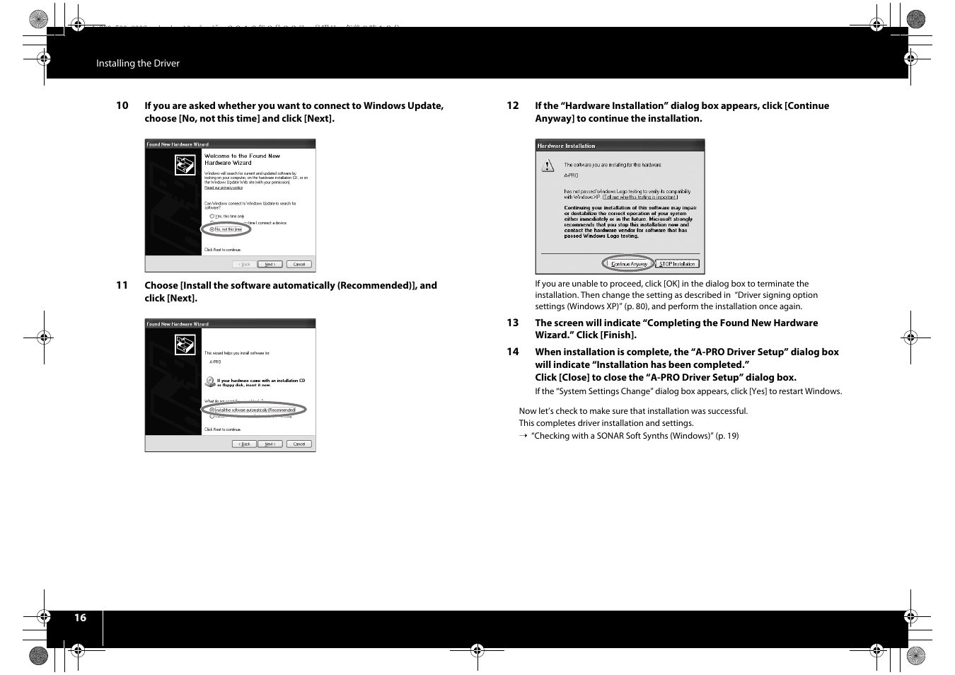 Roland cakewalk A-800PRO User Manual | Page 16 / 92