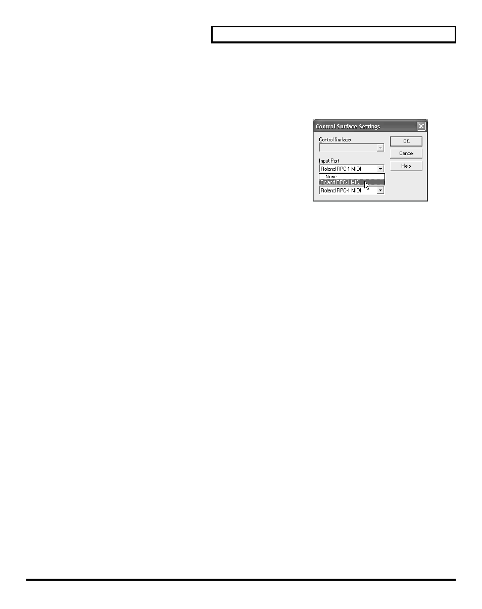 Setting up the si-24, Opening the control surface toolbar | Roland Studio Package Pro User Manual | Page 19 / 36