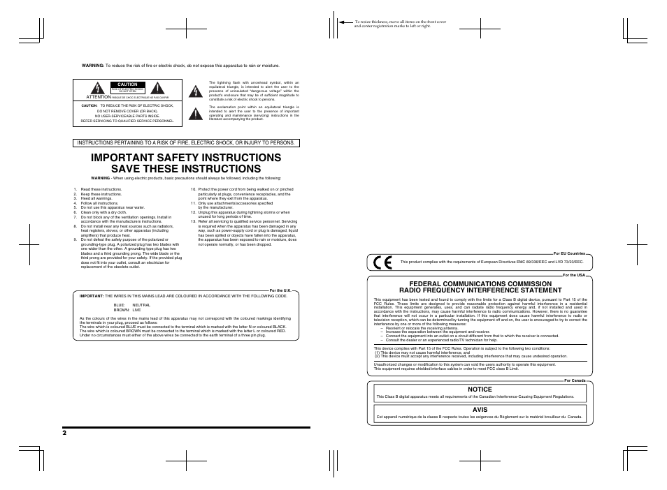 Notice avis | Roland MC-909 User Manual | Page 179 / 180