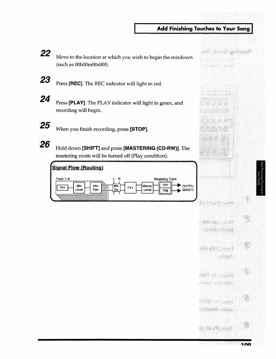 Roland 24 bit Digital Studio Workstation VS-890 User Manual | Page 109 / 148