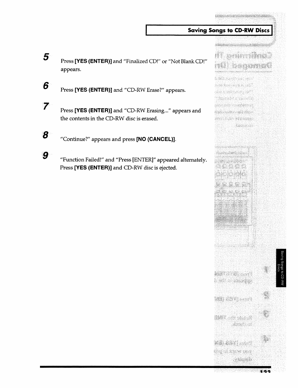 Roland 24 bit Digital Studio Workstation VS-890 User Manual | Page 133 / 148