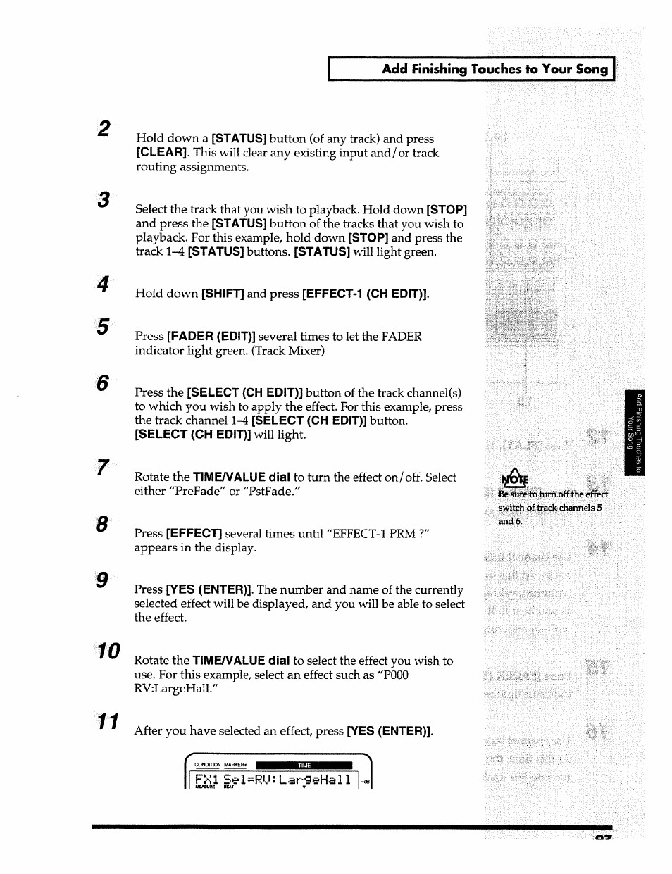 Roland 24 bit Digital Studio Workstation VS-890 User Manual | Page 97 / 148