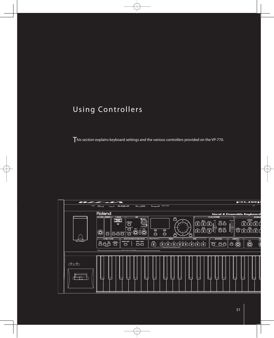 Roland VP-770 User Manual | Page 51 / 128