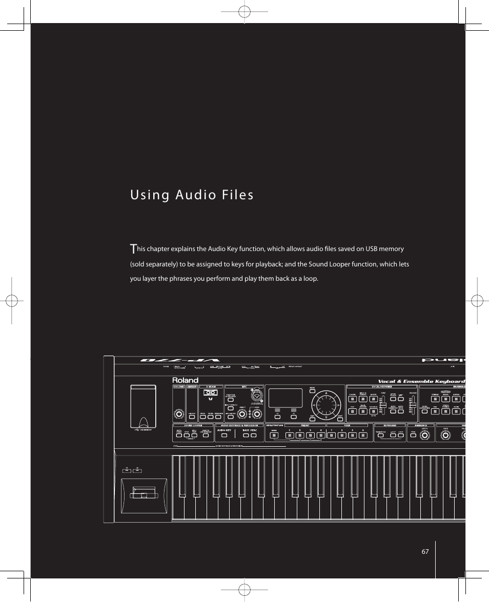 Roland VP-770 User Manual | Page 67 / 128