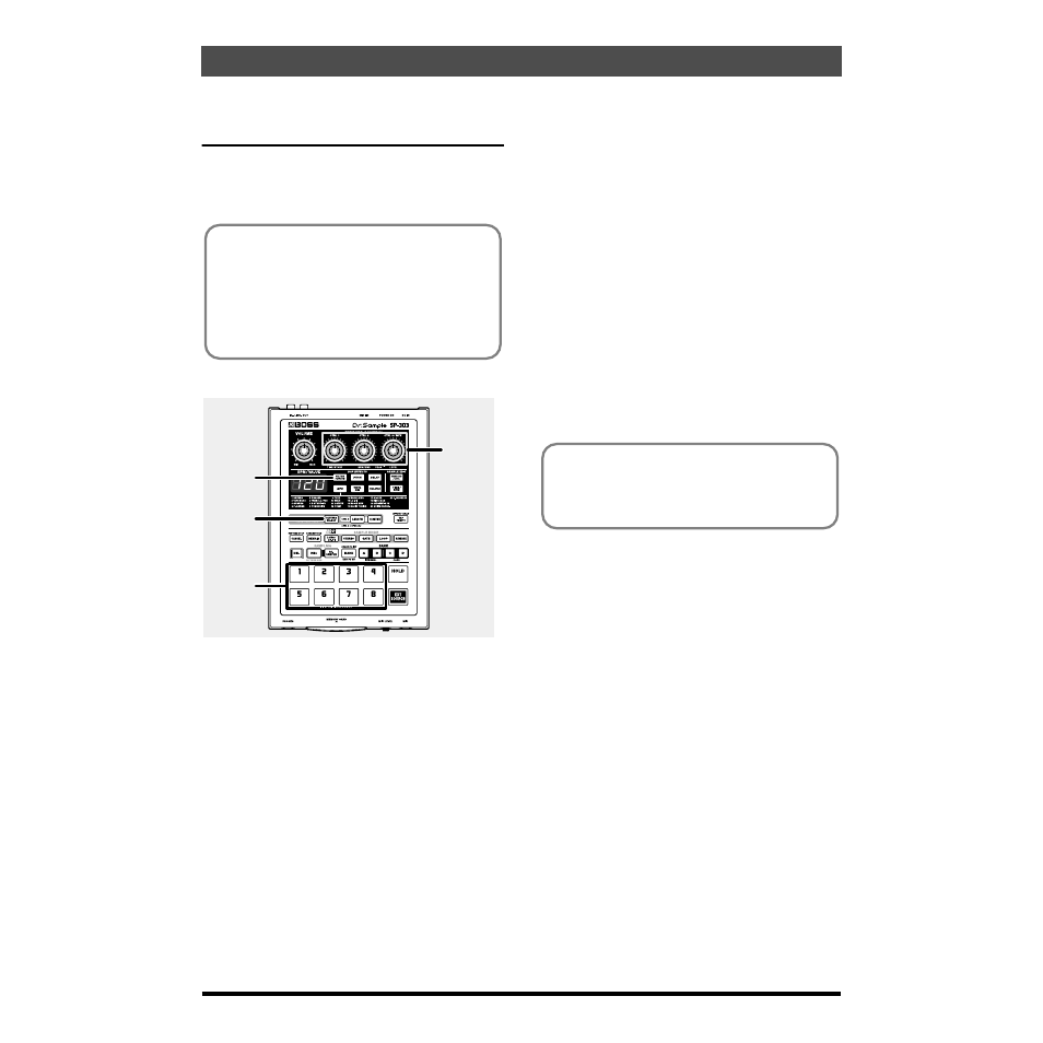 Adding effects to samples | Roland SP-303 User Manual | Page 14 / 77