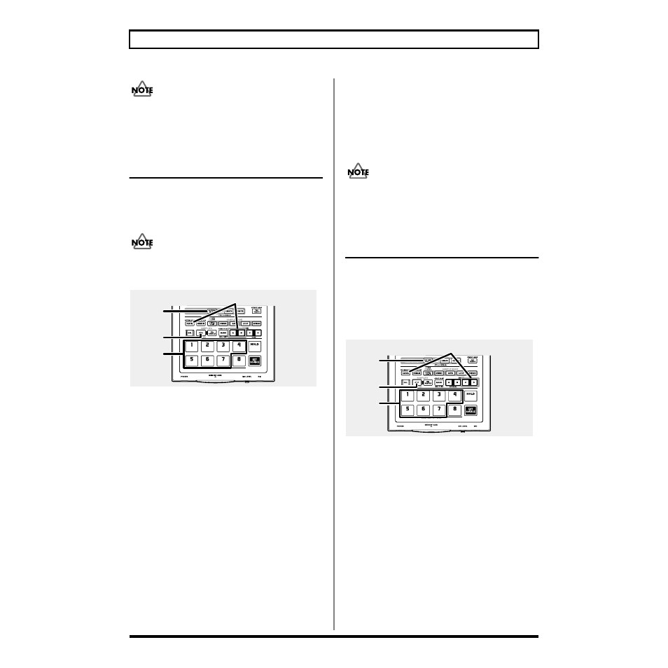 Loading sample from a memory card (sample load), Saving patterns to memory cards (pattern save) | Roland SP-303 User Manual | Page 51 / 77