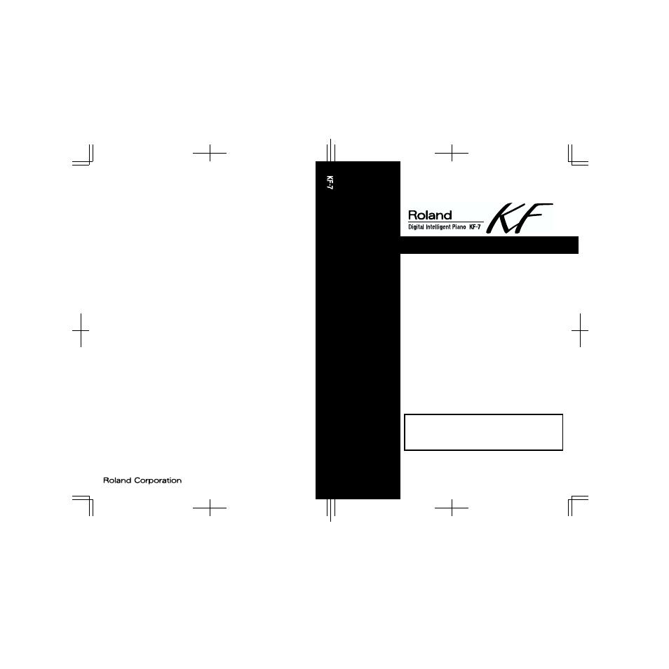 Roland KF-7 User Manual | 192 pages