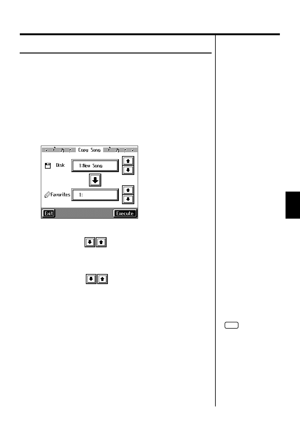 Copying songs on disks to favorites | Roland KF-7 User Manual | Page 105 / 192