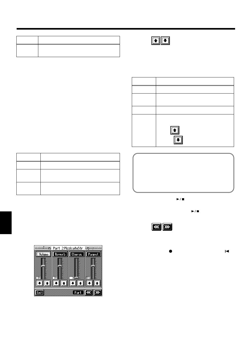 Modifying the settings of each part, Modifying the settings of each part” (p. 114), Part. for details refer to p. 114 | 114 chapter 6 creating and editing songs | Roland KF-7 User Manual | Page 114 / 192