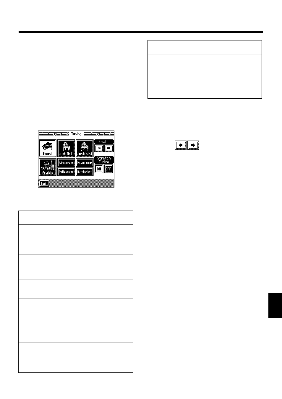 Changing the tuning (tuning), P. 139, 139 chapter 8 various settings | Roland KF-7 User Manual | Page 139 / 192