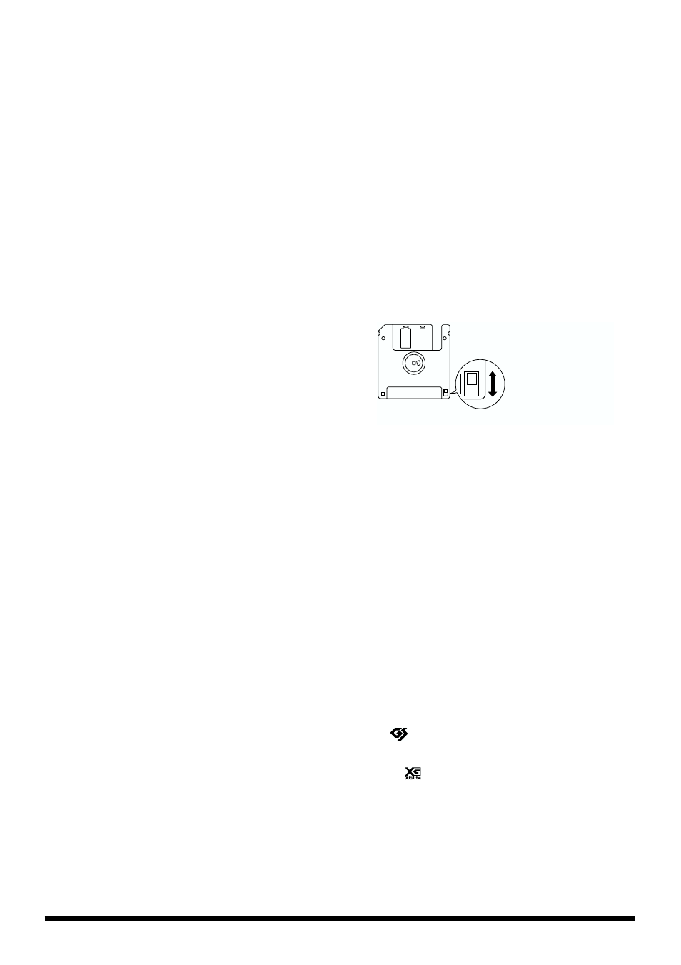 Before using floppy disks, Handling floppy disks, Handling the floppy disk drive | Roland KF-7 User Manual | Page 6 / 192