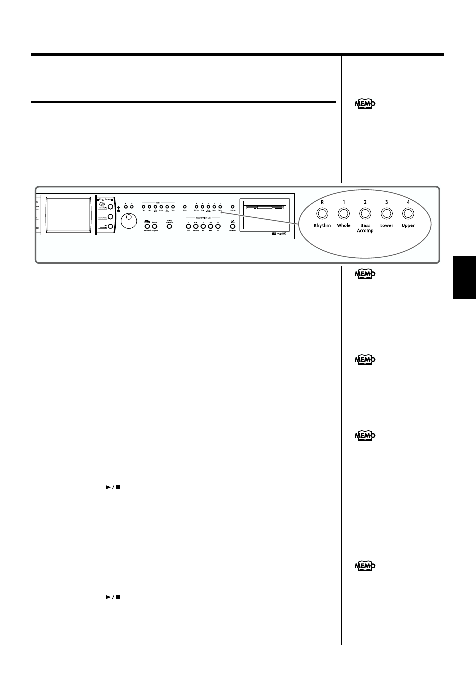 Muting some parts before playing (track buttons), Information, refer to p. 81, 81 chapter 3 song playback and practice functions | Roland KF-7 User Manual | Page 81 / 192