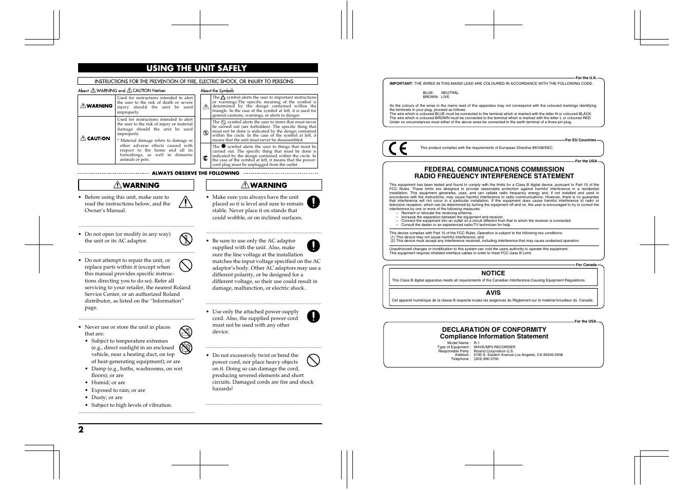 Roland R-1 User Manual | Page 159 / 160