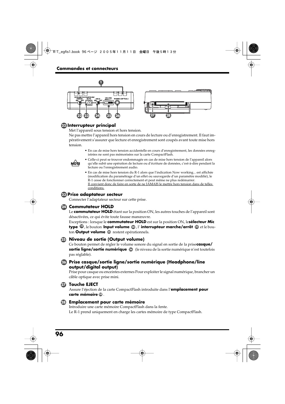 Roland R-1 User Manual | Page 96 / 160