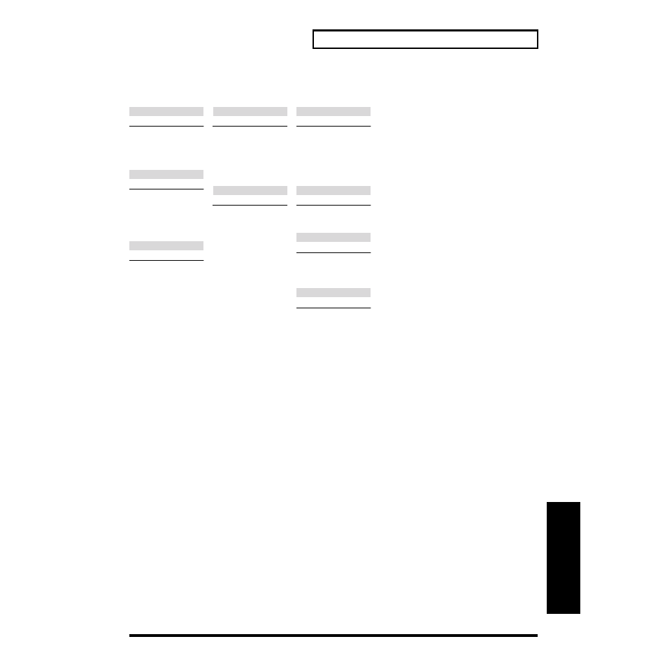 163 waveform list appendices ● xp-a menu waveforms | Roland XP-30 User Manual | Page 163 / 216