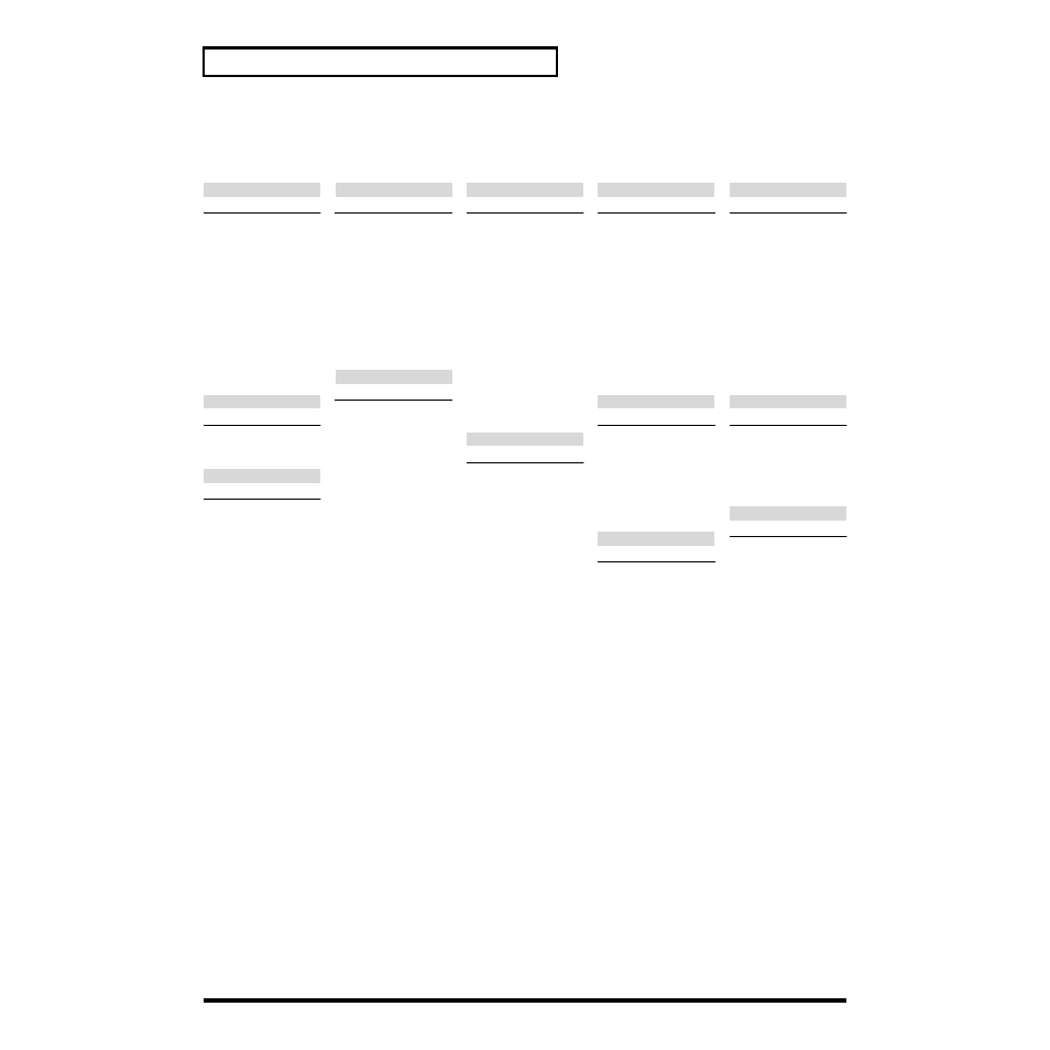 166 waveform list ● xp-c menu waveforms | Roland XP-30 User Manual | Page 166 / 216