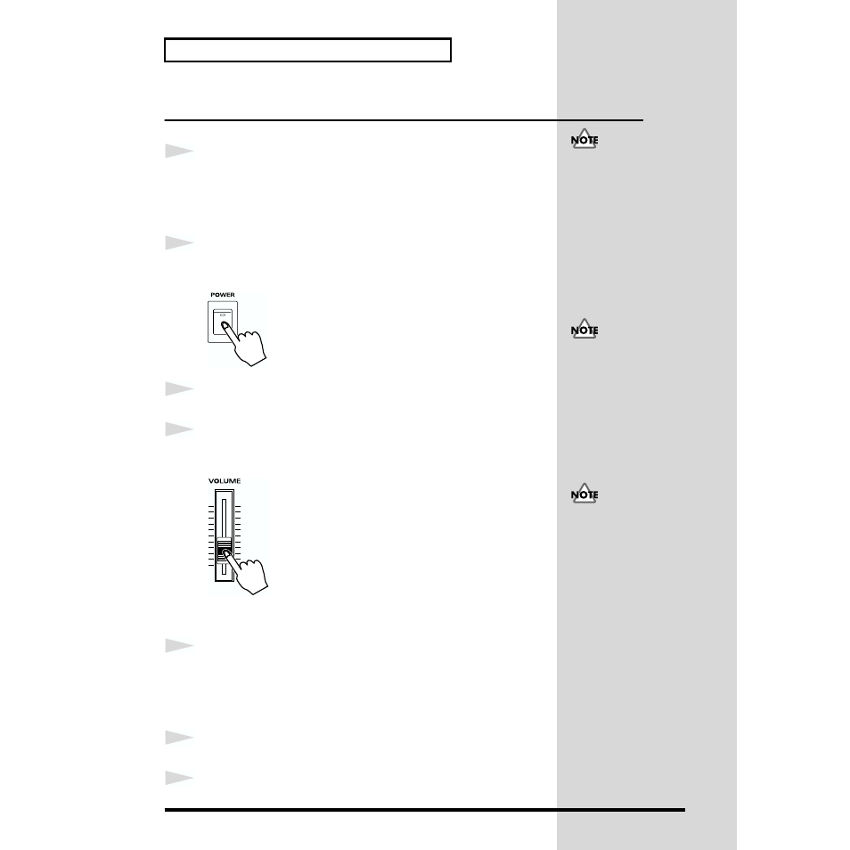 Turning on the power, Turning off the power, Rear panel output jacks and phones jack | P. 26, Press to turn the power on/off, Turn on the power, as described in, Described in, Turning off, The power, P. 26), and | Roland XP-30 User Manual | Page 26 / 216