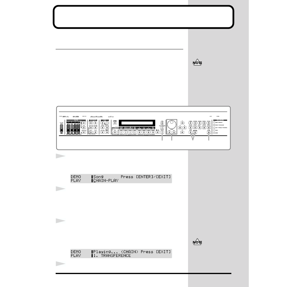 Listening to the demo song, Press this button, P. 28 | Roland XP-30 User Manual | Page 28 / 216