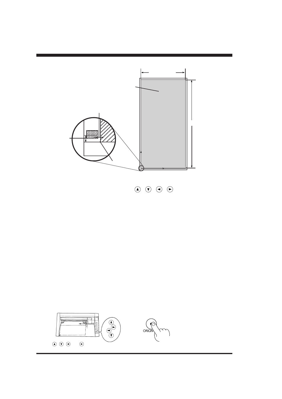 Setting the origin point, About the cutting area, Procedure | Roland PNC-900 User Manual | Page 14 / 31