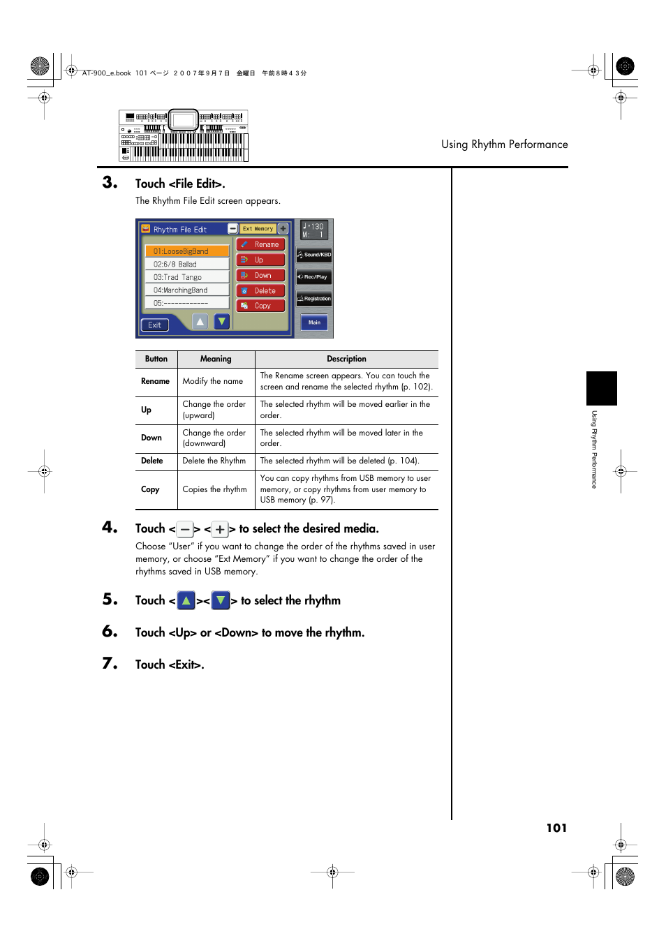 Roland AT900C User Manual | Page 103 / 300