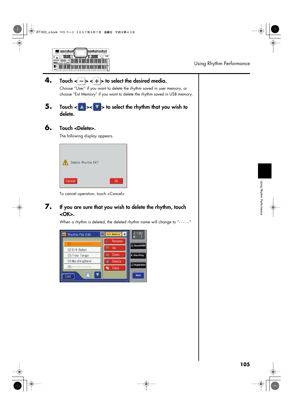 Roland AT900C User Manual | Page 107 / 300