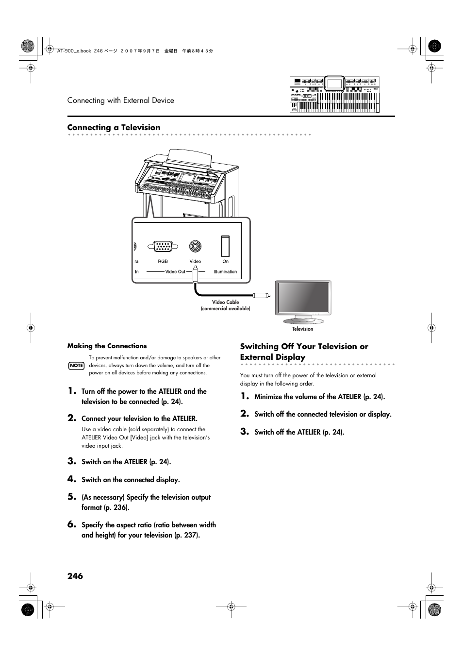 P. 246 | Roland AT900C User Manual | Page 248 / 300