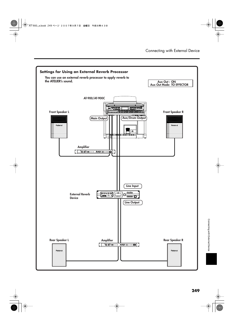 Roland AT900C User Manual | Page 251 / 300
