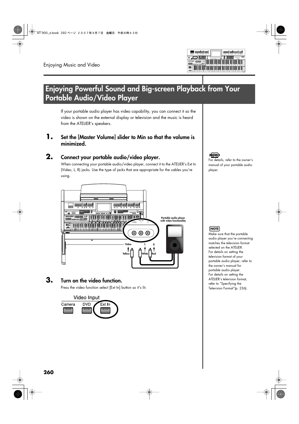 P. 260 | Roland AT900C User Manual | Page 262 / 300