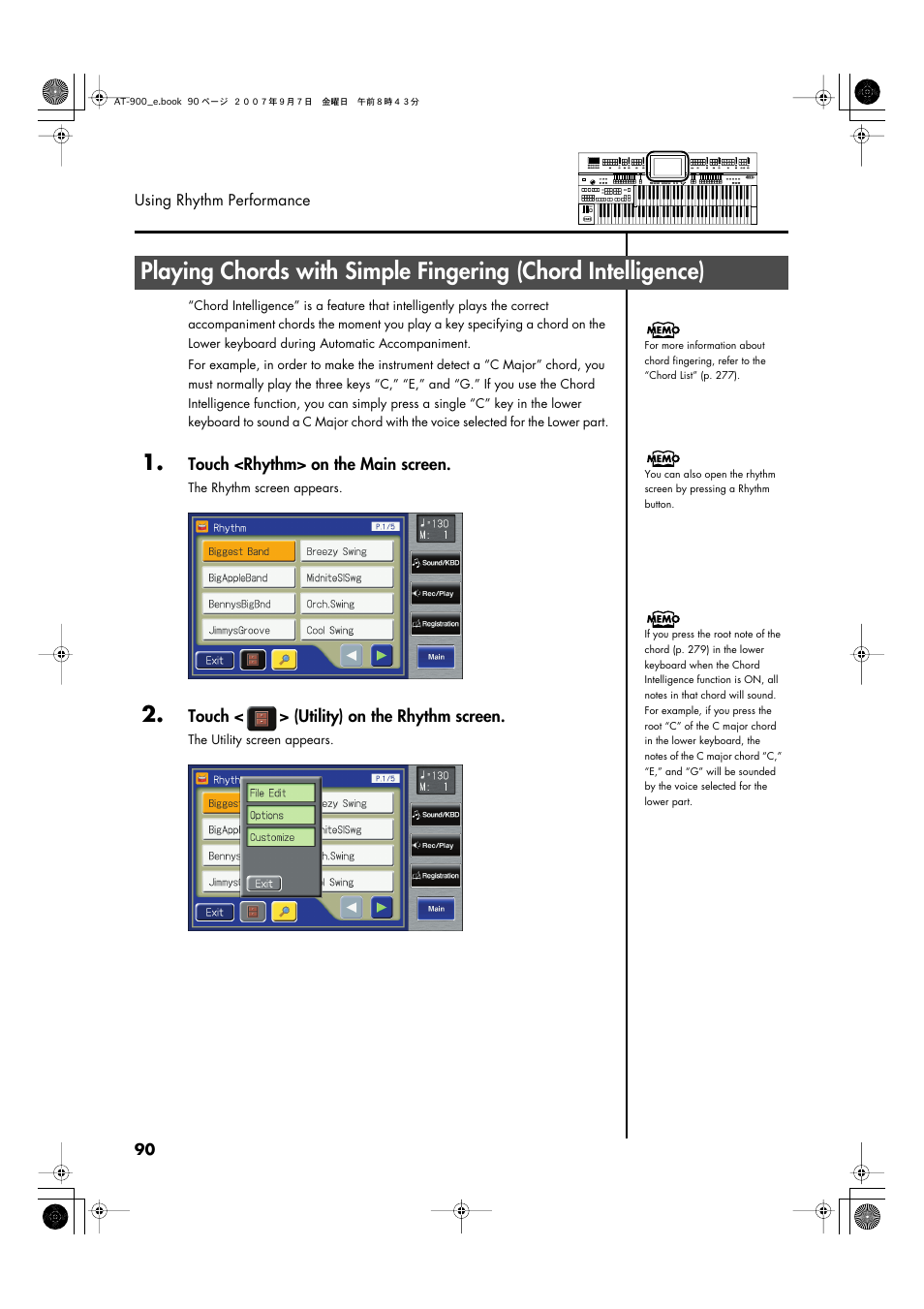 Roland AT900C User Manual | Page 92 / 300