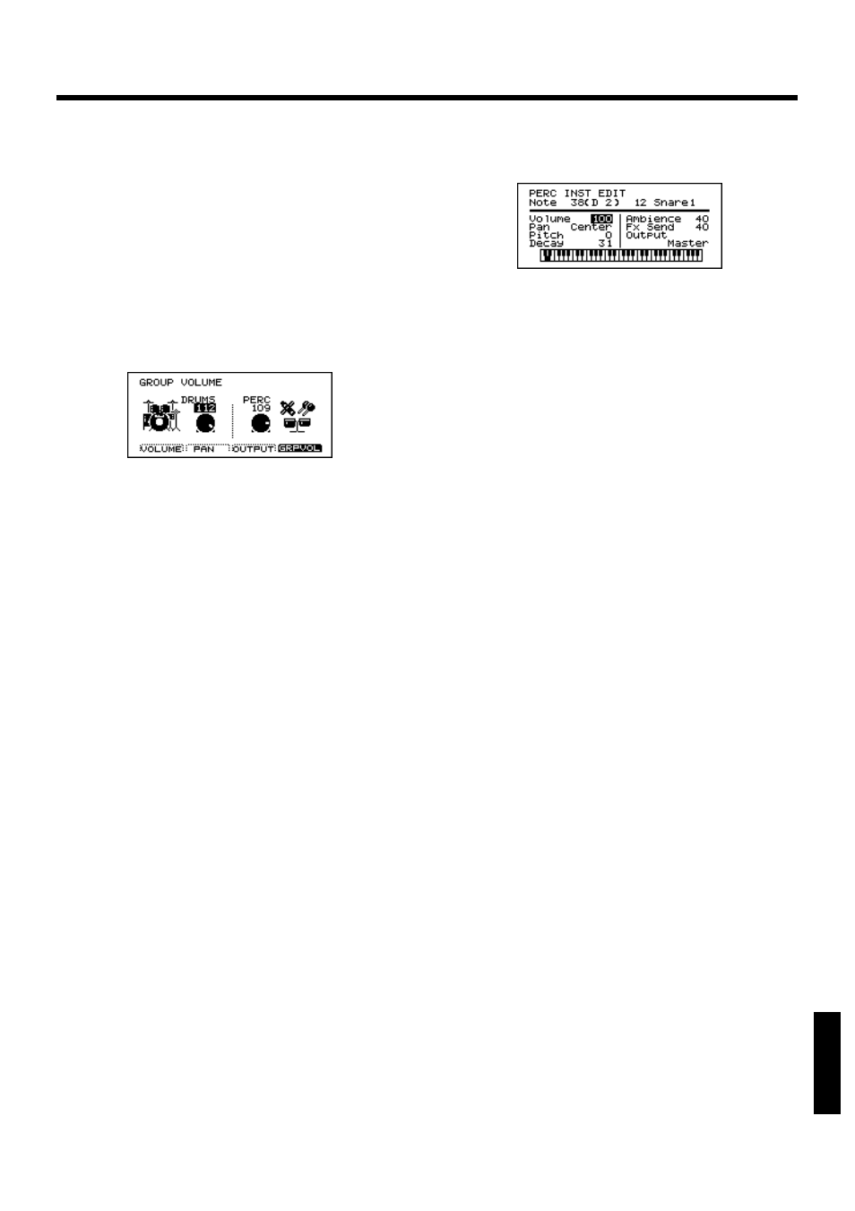Percussion group editing | Roland TD-10 User Manual | Page 127 / 182
