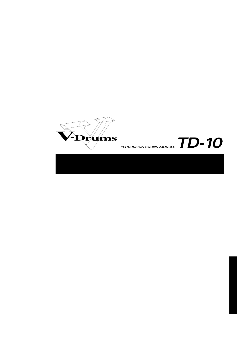 Appendices | Roland TD-10 User Manual | Page 131 / 182