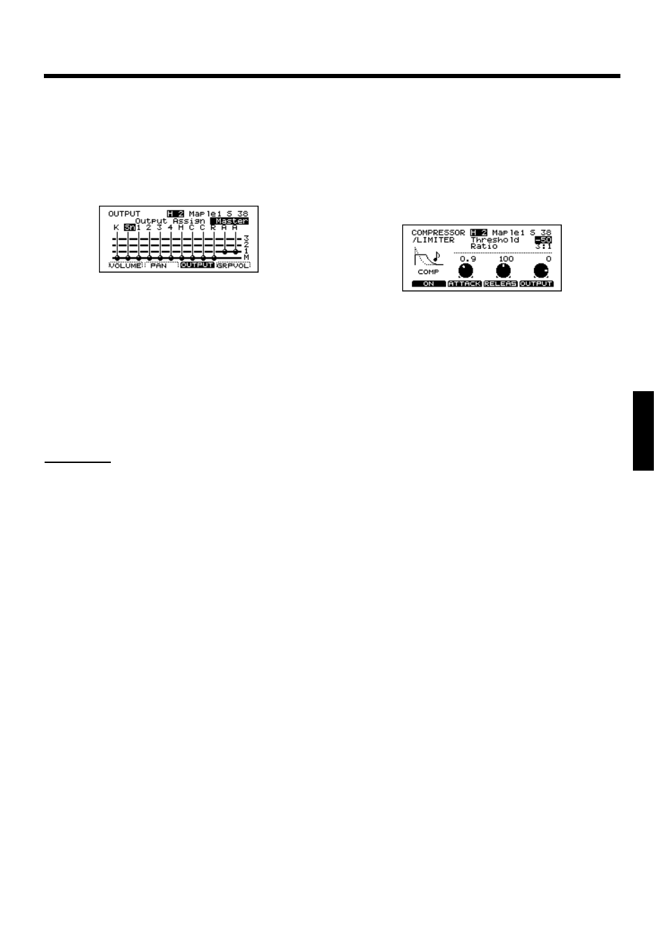 Selecting output assignments, Controlling variations in volume (compressor) | Roland TD-10 User Manual | Page 91 / 182