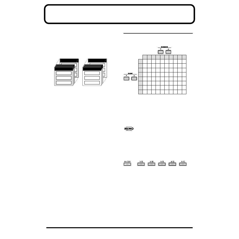 About patch, Switching the patches, Direct number button | Roland V-GUITAR VGA-7 User Manual | Page 22 / 56