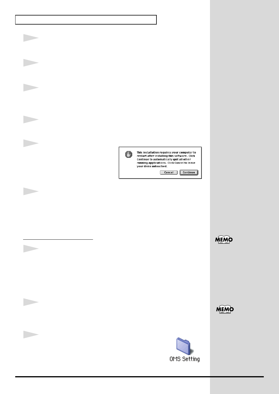 Configuración | Roland PCR-80 User Manual | Page 106 / 184