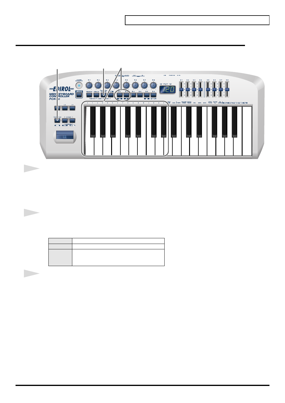 Program change mode (program change), P. 119) | Roland PCR-80 User Manual | Page 119 / 184