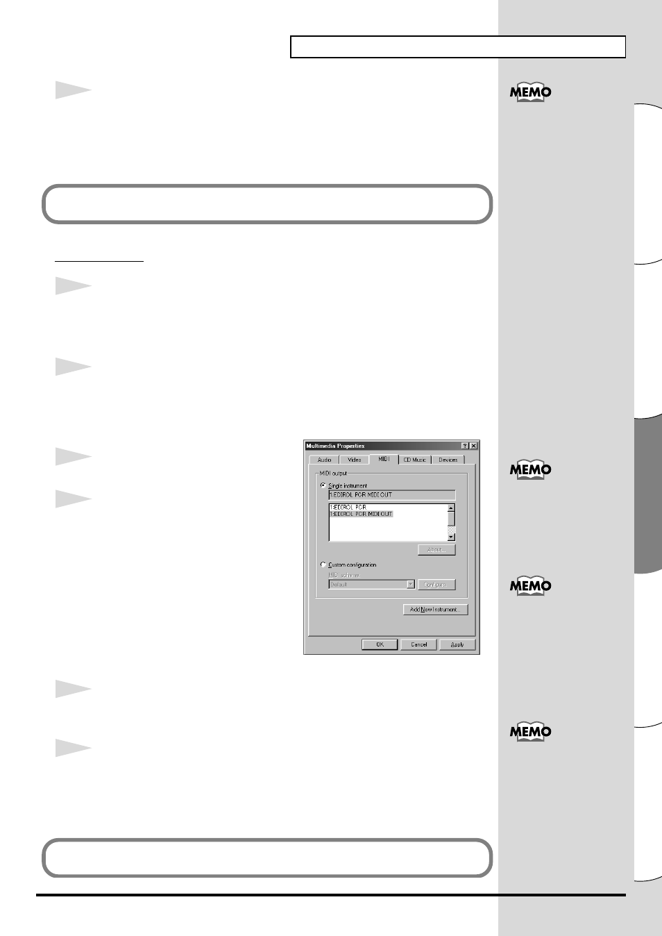 Español italiano français deutsch english, Windows 98 | Roland PCR-80 User Manual | Page 65 / 184