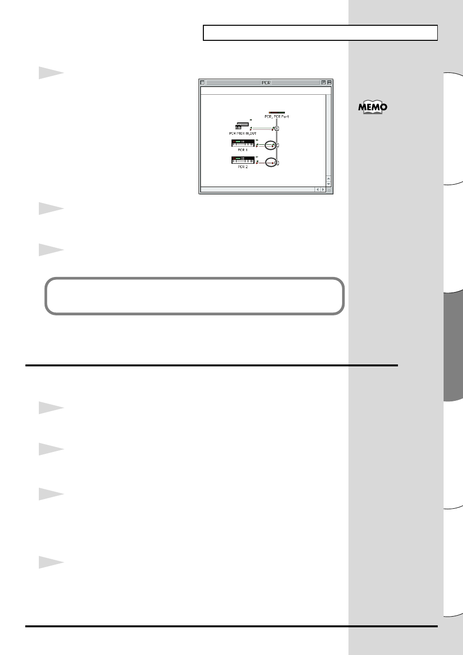 Utilisateurs mac os x, Installation du pilote | Roland PCR-80 User Manual | Page 71 / 184