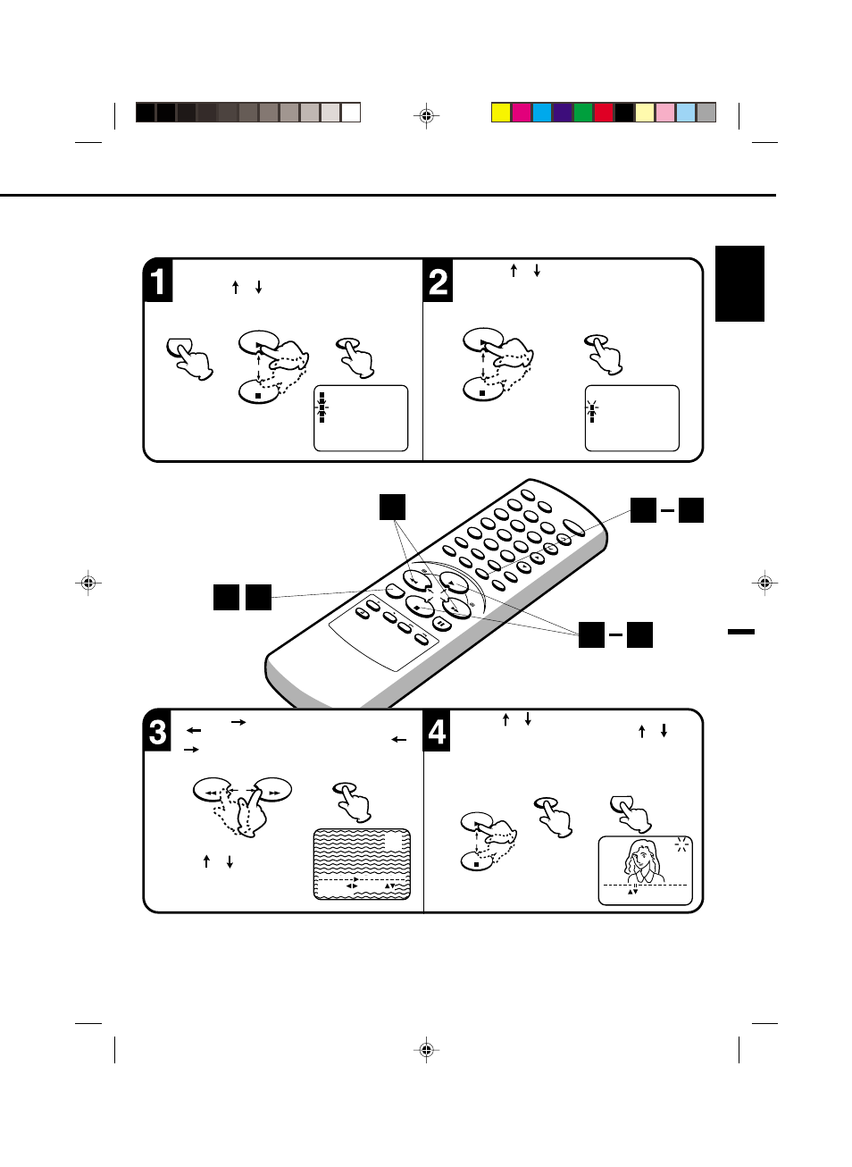 English, Manual tuning | Toshiba VTV21FL3 User Manual | Page 13 / 40