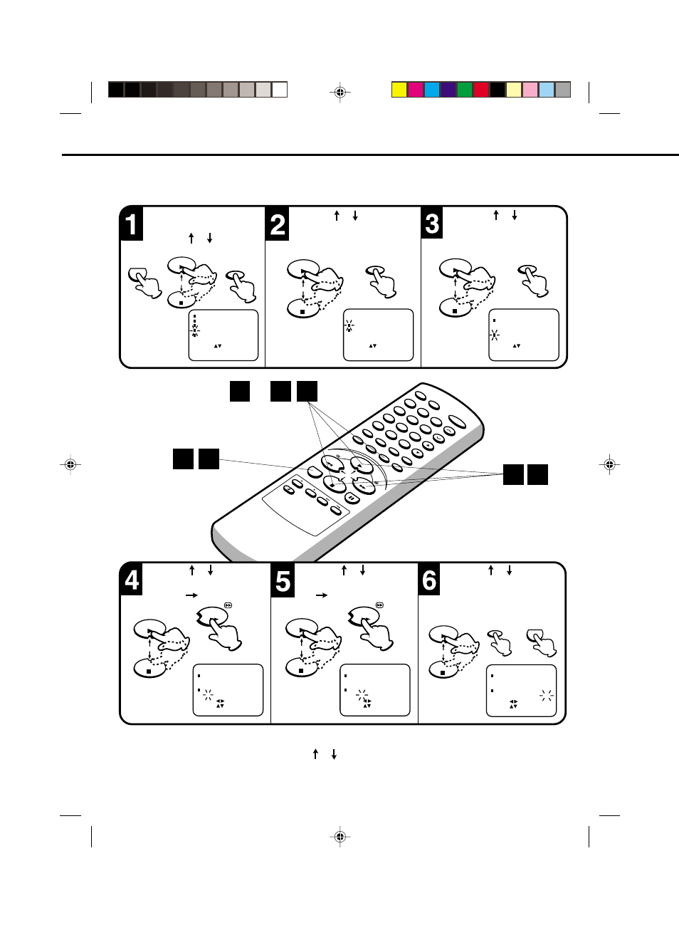 Button, Button, then press the enter button | Toshiba VTV21FL3 User Manual | Page 20 / 40