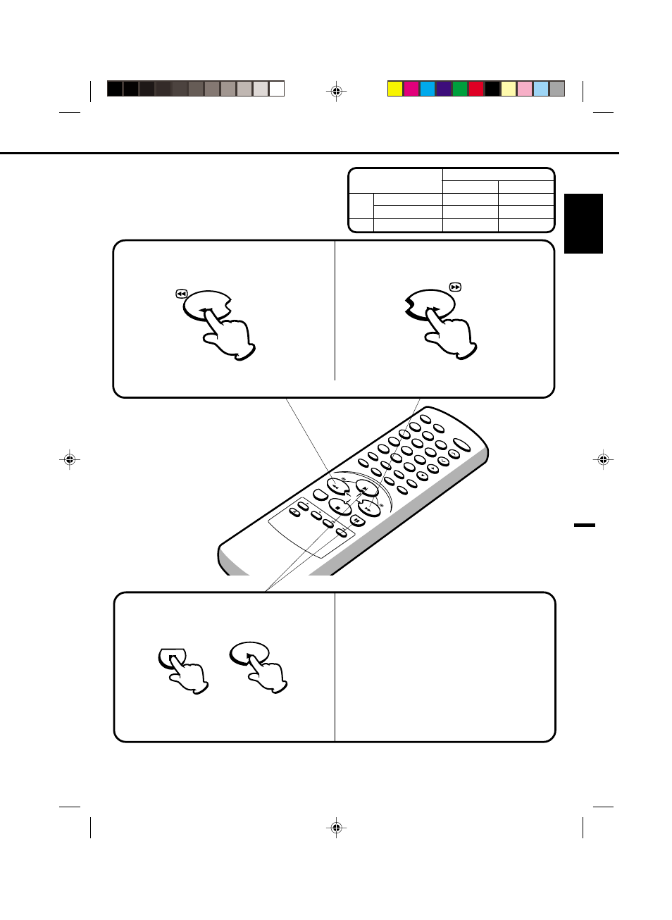 Special playback, English, Still picture | Ntsc tape playback, Rew ff | Toshiba VTV21FL3 User Manual | Page 23 / 40