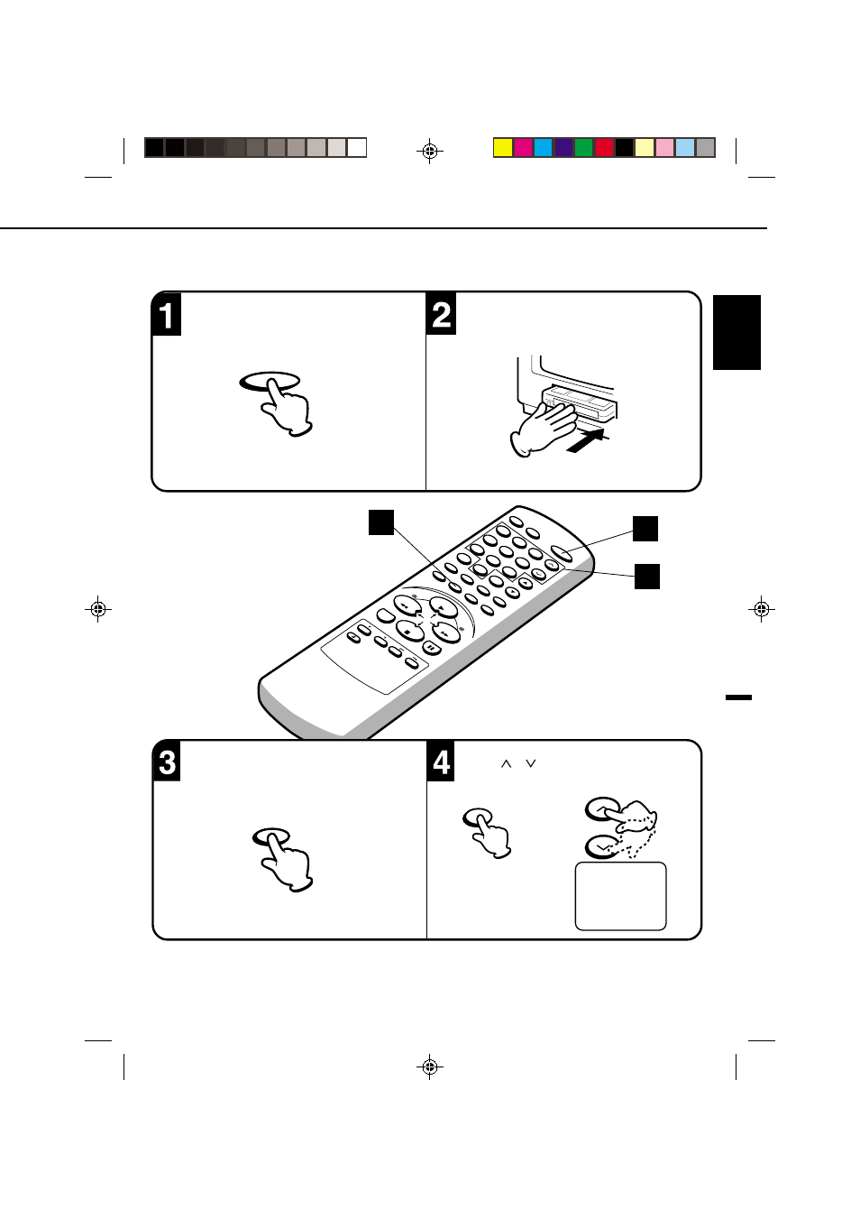Recording a tv program, English, Recording and viewing the same tv program | Sp/lp, Ch/trk | Toshiba VTV21FL3 User Manual | Page 25 / 40