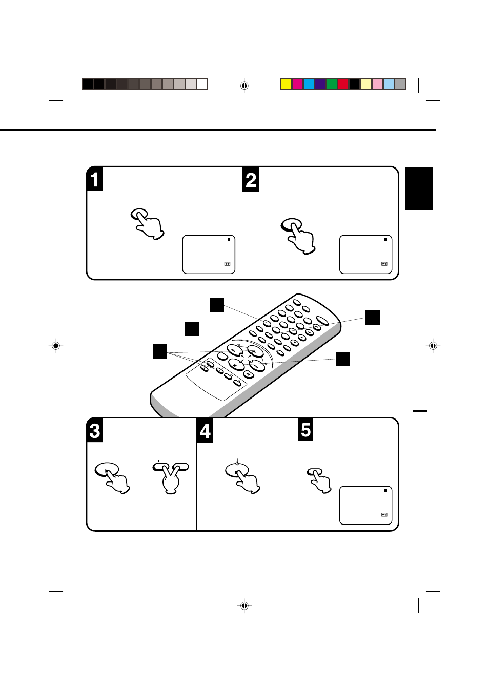 Using zero return, English, Counter reset | Toshiba VTV21FL3 User Manual | Page 33 / 40