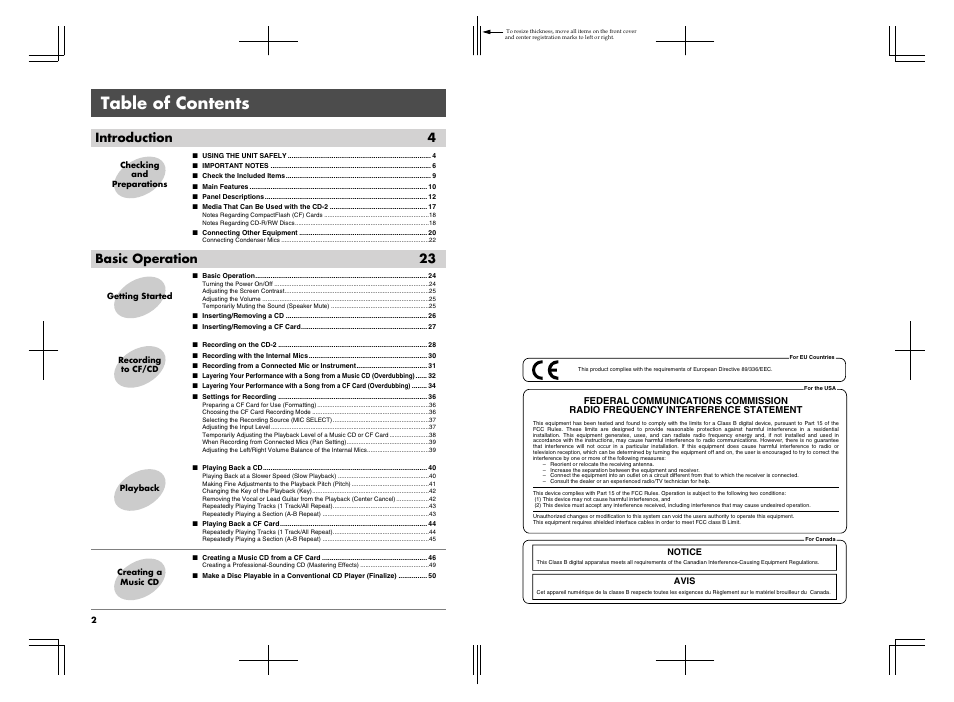 Roland CD-2 User Manual | Page 95 / 99